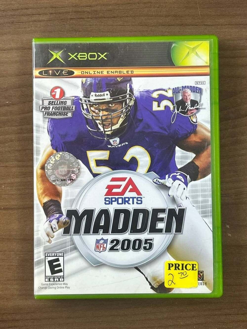 Madden NFL 2005 Original Xbox 2004 EA Sports CIB Disc Case Manual